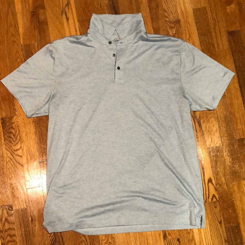 Arnie baby blue polo